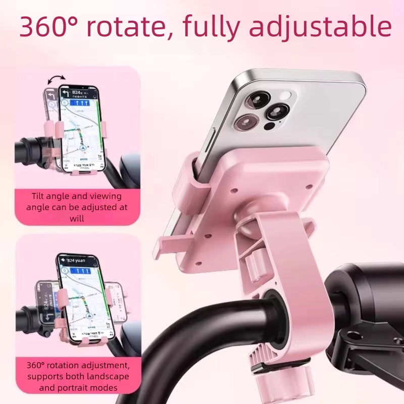 Phone Holder - Motosiklet Telefon Tutacağı, Darbeye Dayanıklı Navigasyon