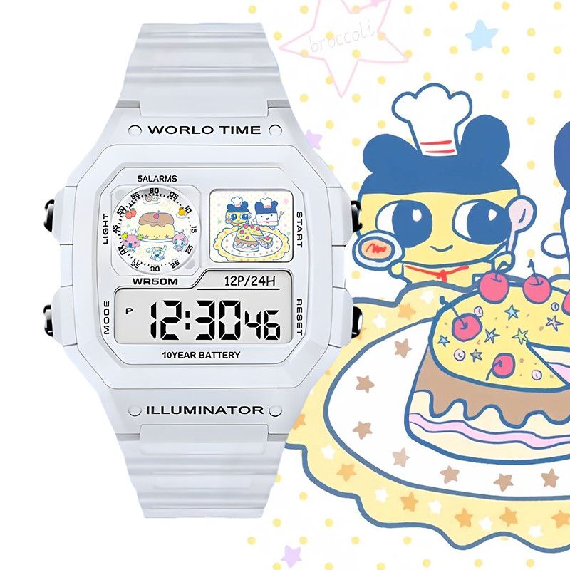 Smart Watch - Tamagotchi Akıllı Elektronik Saat Büyük Ağız
