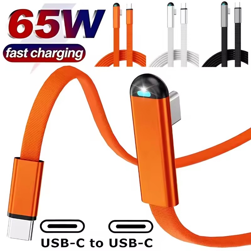 Usb Charger - 65W USB-C'den USB-C'ye Süper Hızlı Şarj