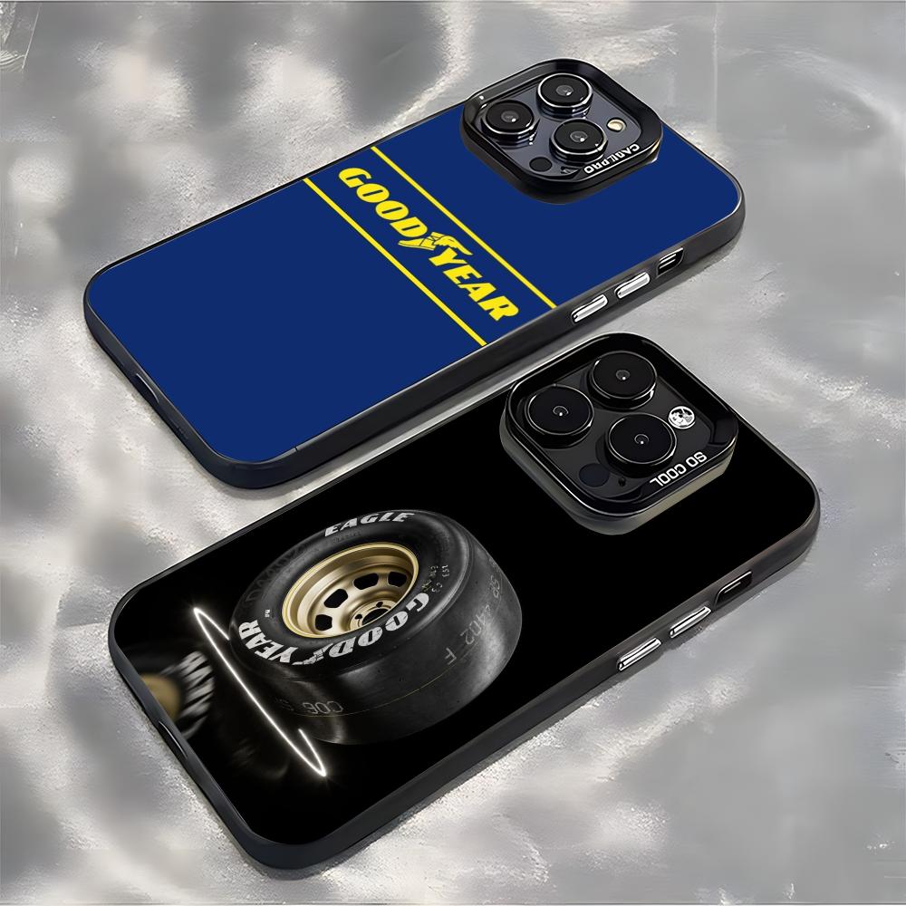 Usb Charger - goodyear Telefon Kılıfı lMDColor Gümüş Kaplama