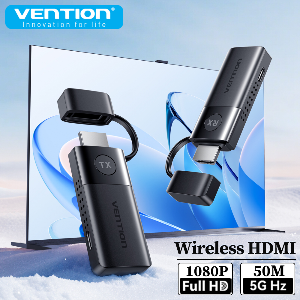 Hdmi Adapter - Vention Kablosuz HDMI Verici ve Alıcı