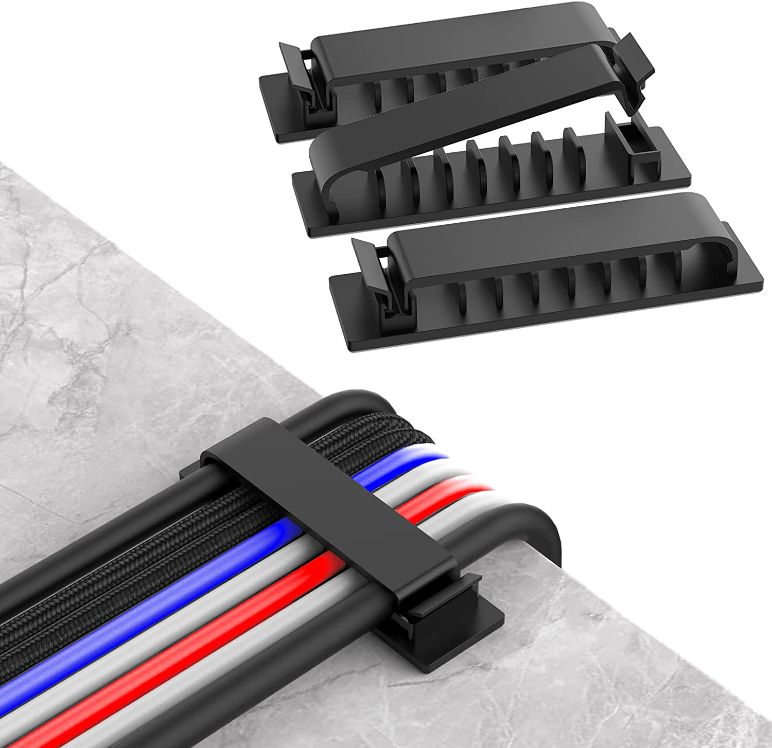 Cable Organizer - Kablo Düzenleyici Kablo Yönetimi Tel Tutucu