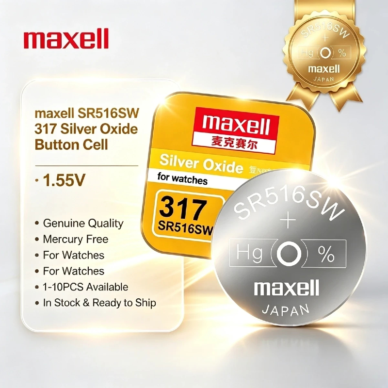 Maxell SR516SW 317 Gümüş Oksit - Electronics And Gadgets Ce incelemesi ve fiyatı