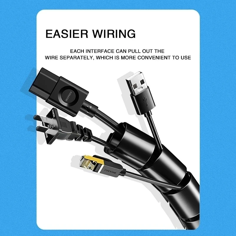 2M Uzunlukta Kablo Düzenleyici - Cable Organizer incelemesi ve fiyatı